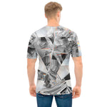 Diamond Artwork Print Men's T-Shirt