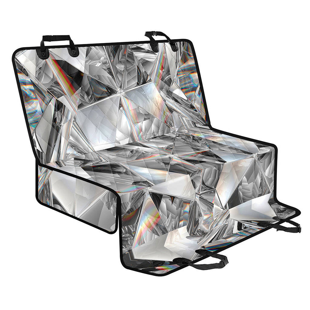 Diamond Artwork Print Pet Car Back Seat Cover