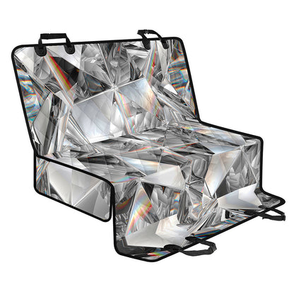 Diamond Artwork Print Pet Car Back Seat Cover