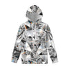 Diamond Artwork Print Pullover Hoodie