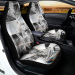 Diamond Artwork Print Universal Fit Car Seat Covers