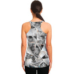 Diamond Artwork Print Women's Racerback Tank Top