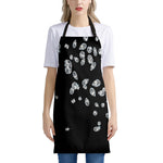 Diamond Gems Print Apron
