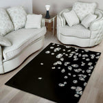 Diamond Gems Print Area Rug