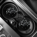 Diamond Gems Print Car Coasters