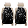 Diamond Gems Print Car Seat Organizers