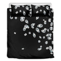 Diamond Gems Print Duvet Cover Bedding Set