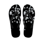 Diamond Gems Print Flip Flops