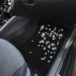 Diamond Gems Print Front and Back Car Floor Mats