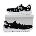 Diamond Gems Print White Running Shoes