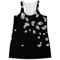 Diamond Gems Print Women's Racerback Tank Top