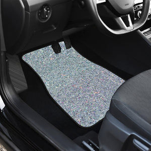 Diamond Glitter Artwork Print (NOT Real Glitter) Front and Back Car Floor Mats