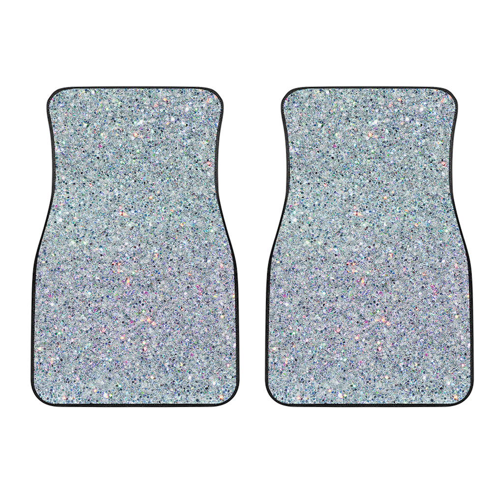 Diamond Glitter Artwork Print (NOT Real Glitter) Front Car Floor Mats