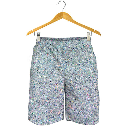 Diamond Glitter Artwork Print (NOT Real Glitter) Men's Shorts