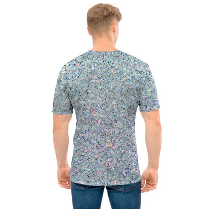 Diamond Glitter Artwork Print (NOT Real Glitter) Men's T-Shirt