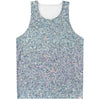 Diamond Glitter Artwork Print (NOT Real Glitter) Men's Tank Top