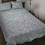 Diamond Glitter Artwork Print (NOT Real Glitter) Quilt Bed Set