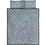Diamond Glitter Artwork Print (NOT Real Glitter) Quilt Bed Set