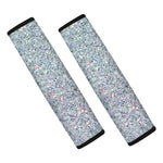 Diamond Glitter Texture Print Car Seat Belt Covers