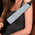 Diamond Glitter Texture Print Car Seat Belt Covers