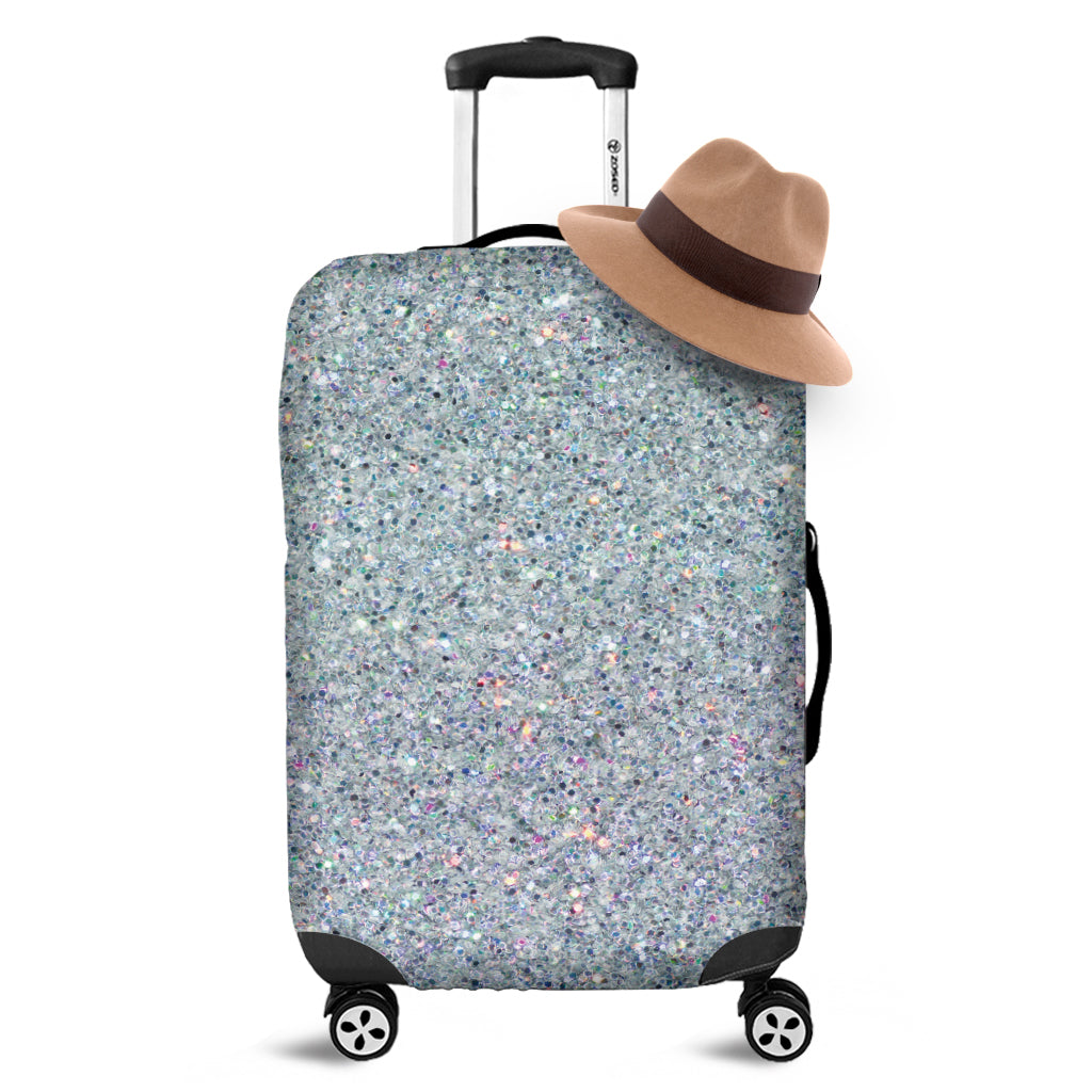Diamond Glitter Texture Print Luggage Cover
