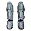Diamond (NOT Real) Glitter Print Muay Thai Shin Guards