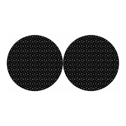 Diamond Pattern Print Car Coasters