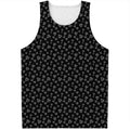 Diamond Pattern Print Men's Tank Top