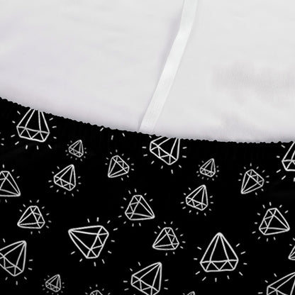 Diamond Pattern Print Sofa Cover