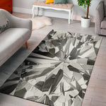 Diamond Print Area Rug