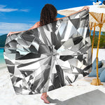 Diamond Print Beach Sarong Wrap