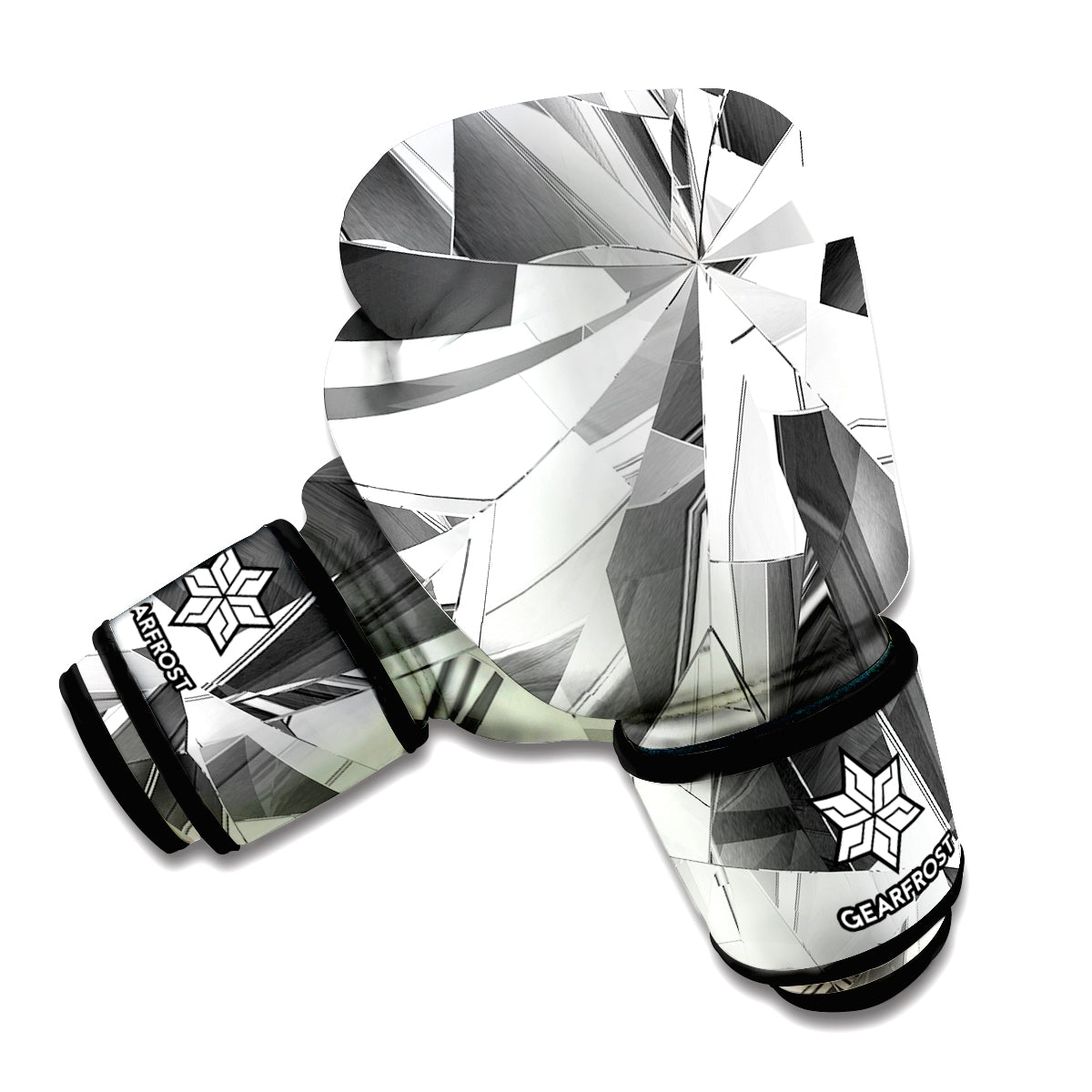 Diamond Print Boxing Gloves