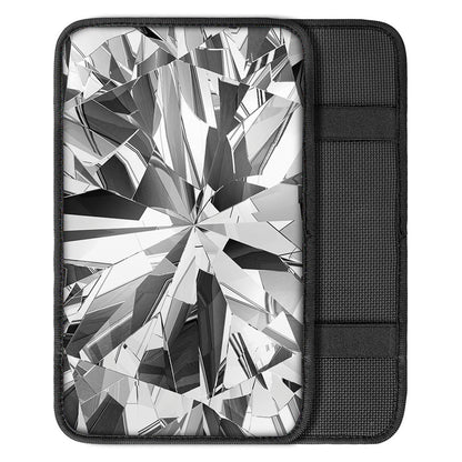 Diamond Print Car Center Console Cover