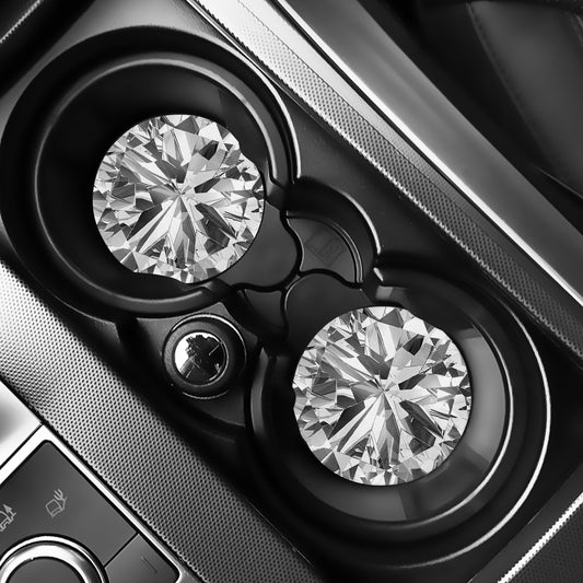 Diamond Print Car Coasters
