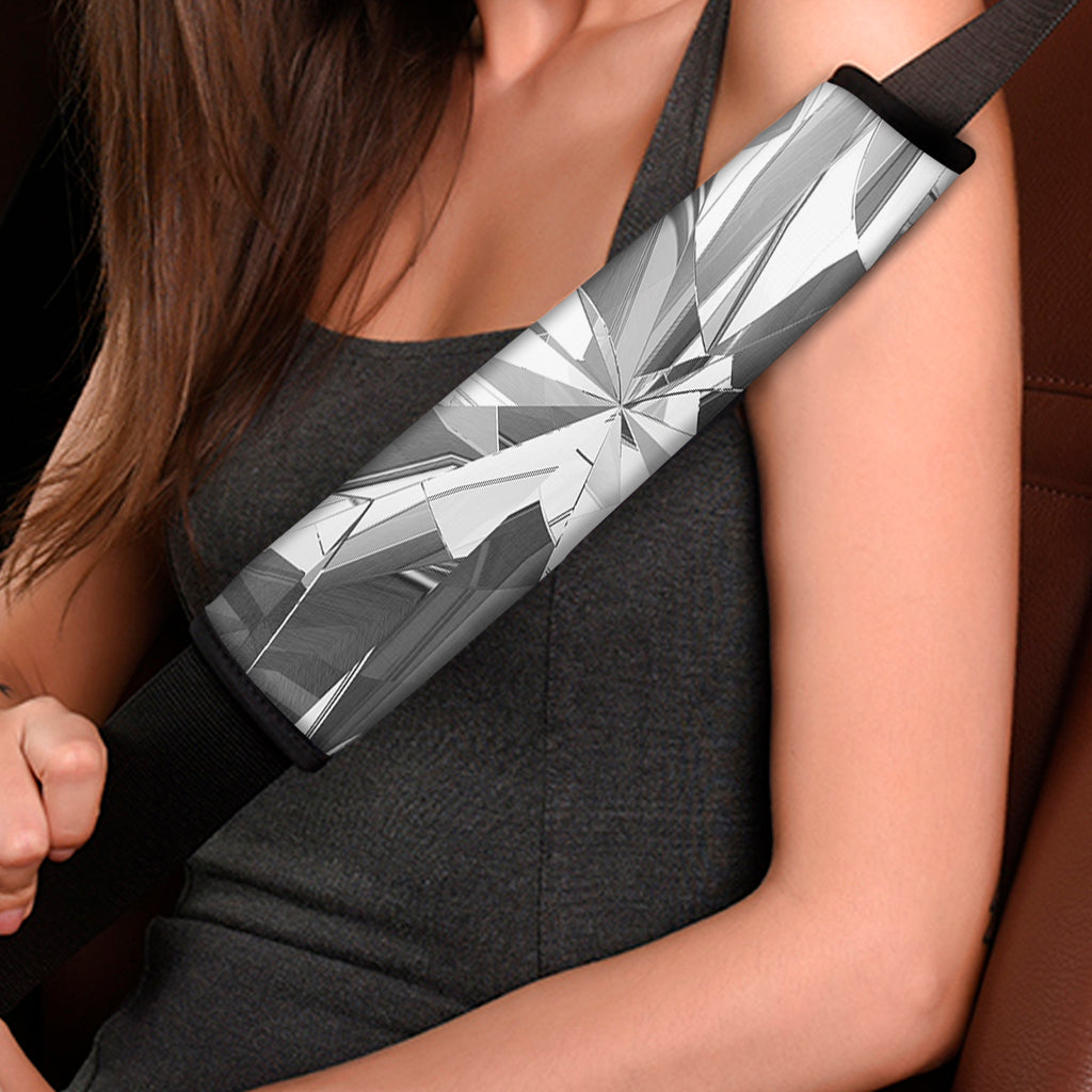 Diamond Print Car Seat Belt Covers