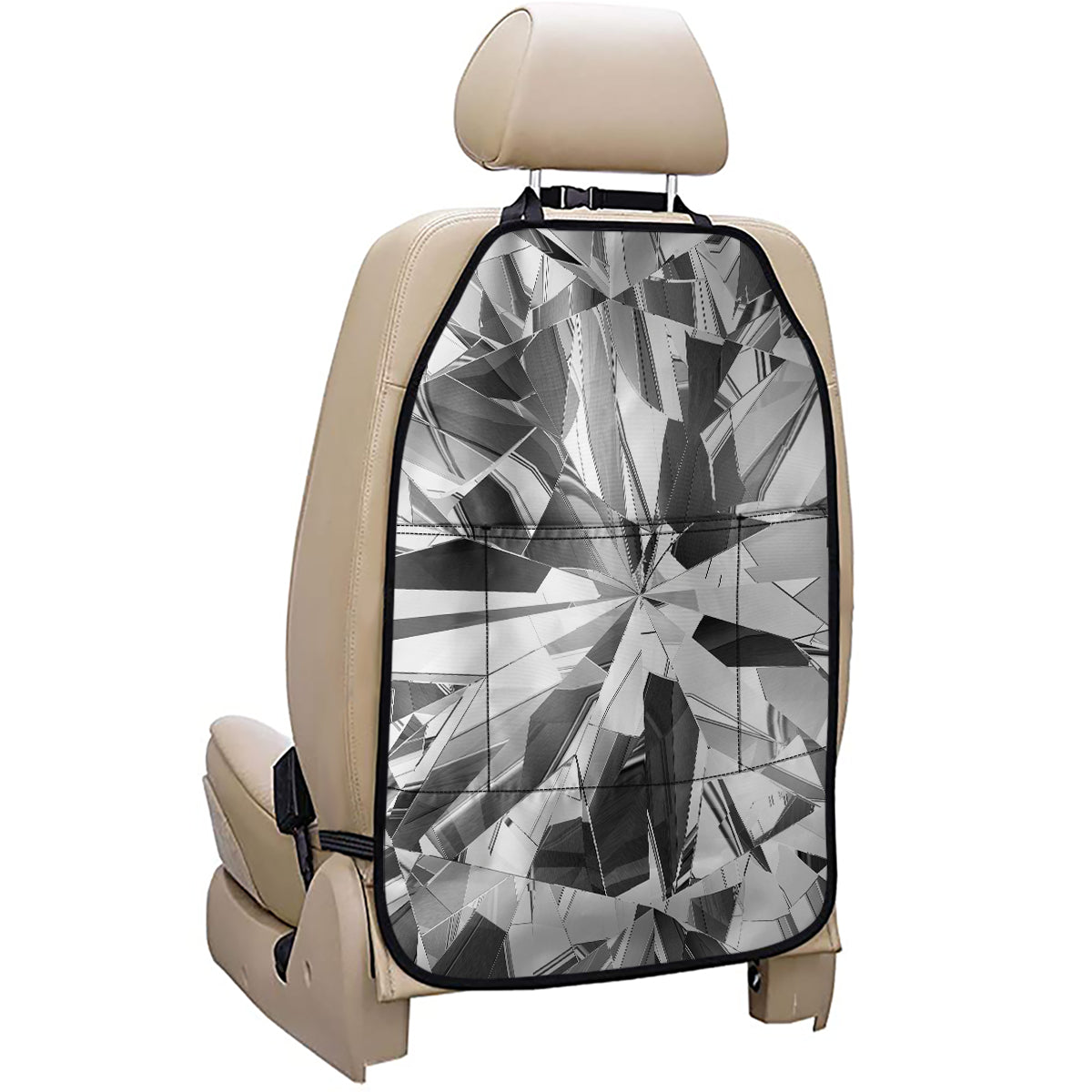 Diamond Print Car Seat Organizers