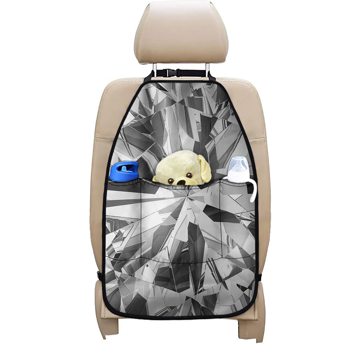 Diamond Print Car Seat Organizers