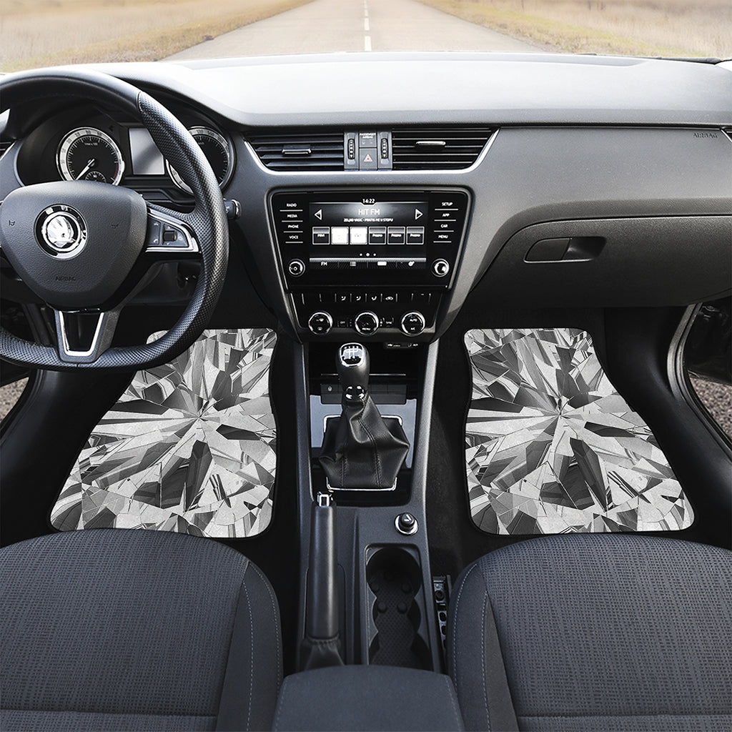 Diamond Print Front Car Floor Mats