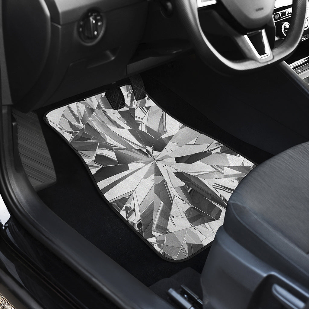 Diamond Print Front Car Floor Mats