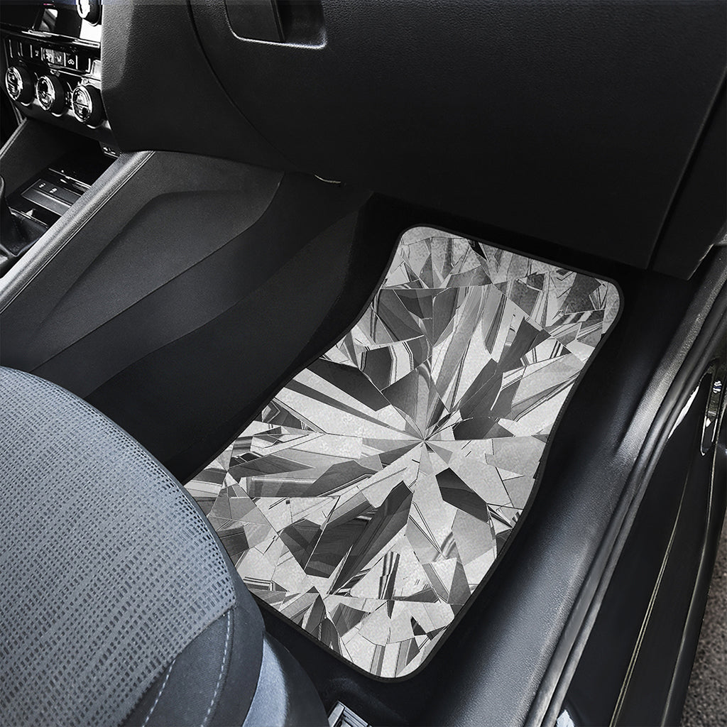 Diamond Print Front Car Floor Mats