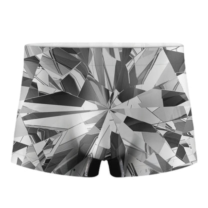 Diamond Print Men's Boxer Briefs