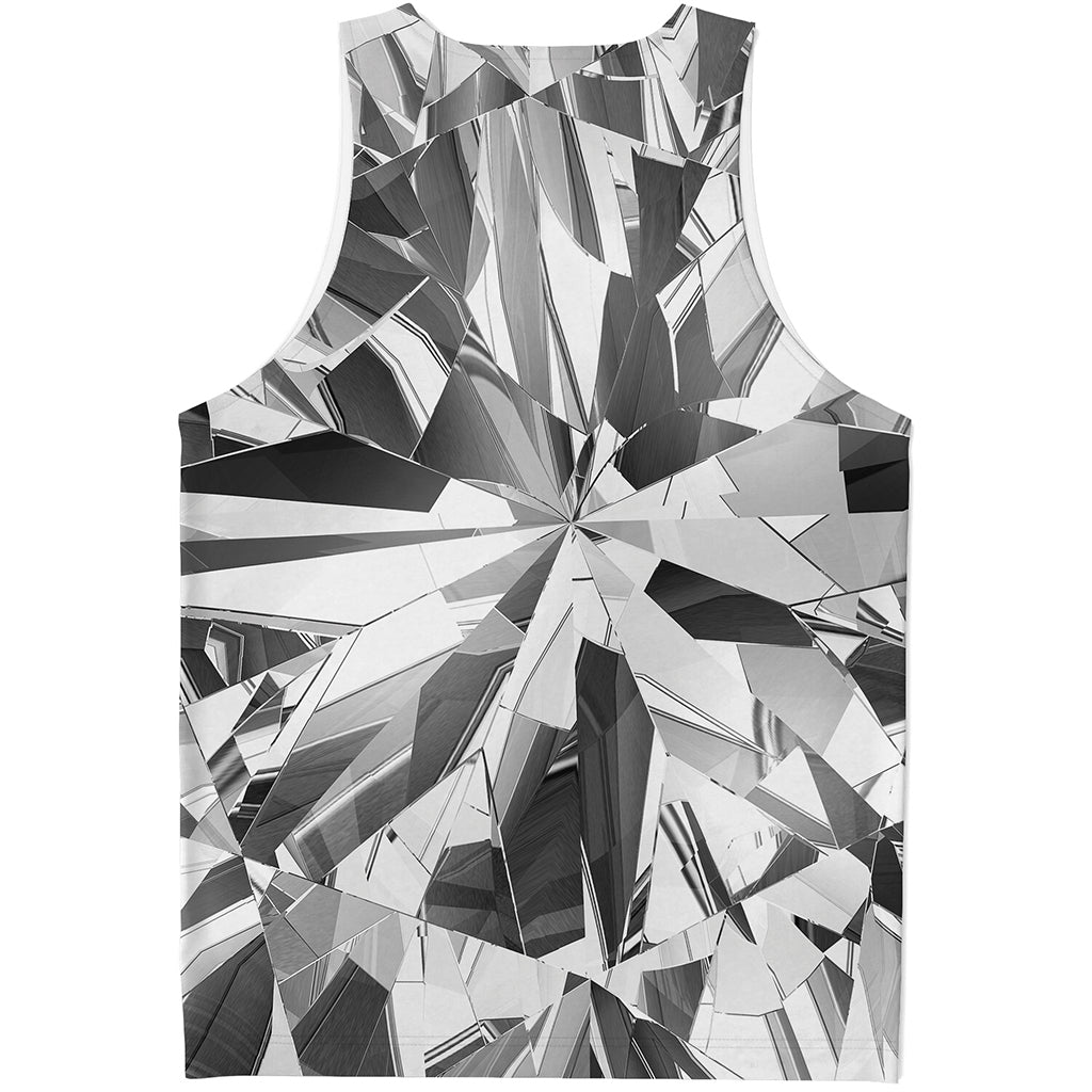 Diamond Print Men's Tank Top