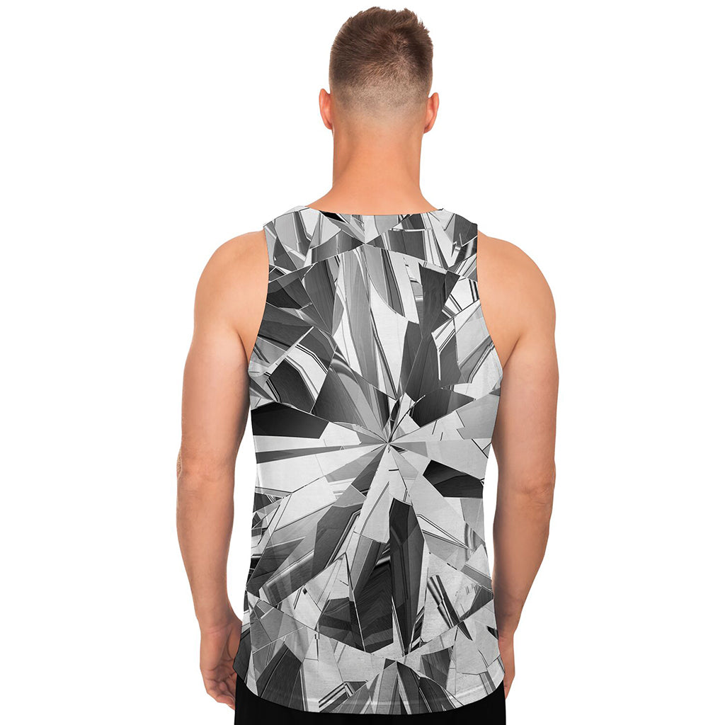 Diamond Print Men's Tank Top
