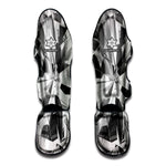 Diamond Print Muay Thai Shin Guard