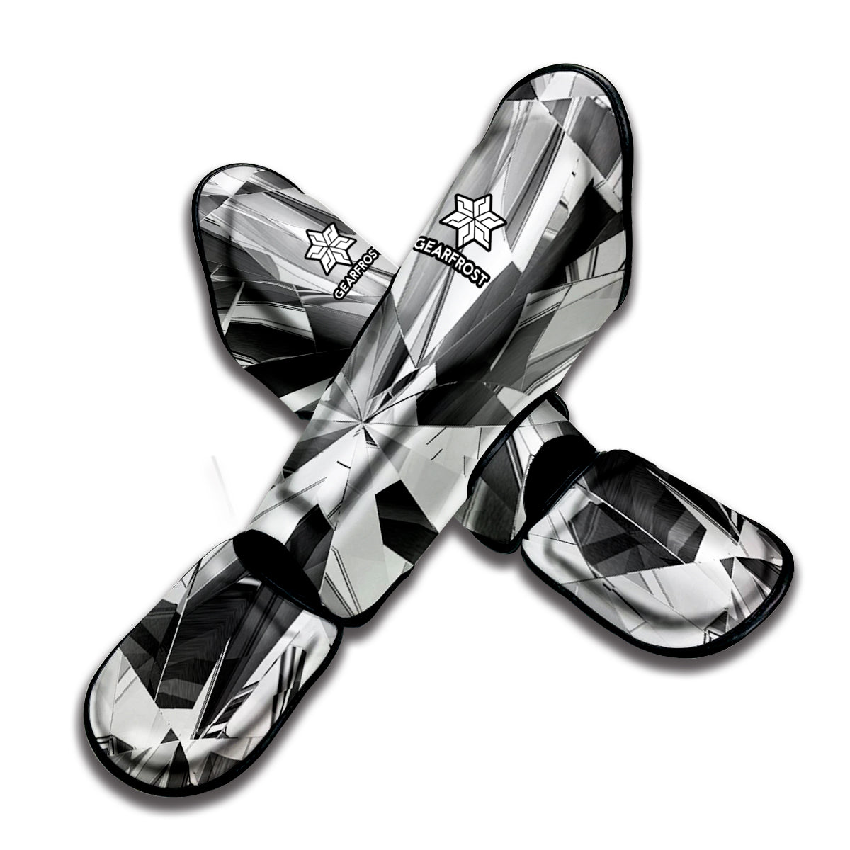 Diamond Print Muay Thai Shin Guard