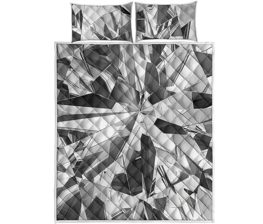 Diamond Print Quilt Bed Set