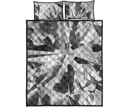 Diamond Print Quilt Bed Set