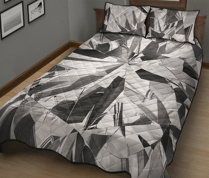Diamond Print Quilt Bed Set