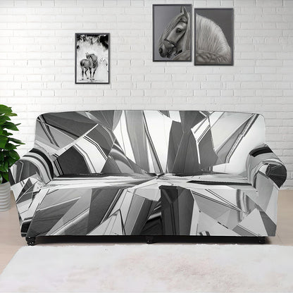 Diamond Print Sofa Cover