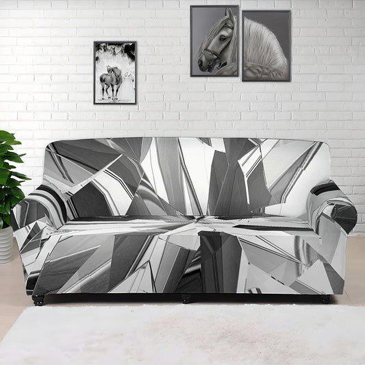 Diamond Print Sofa Cover